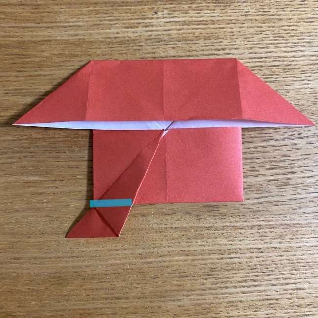 ディズニー プリンセスベルの折り紙の折り方作り方②髪(13)