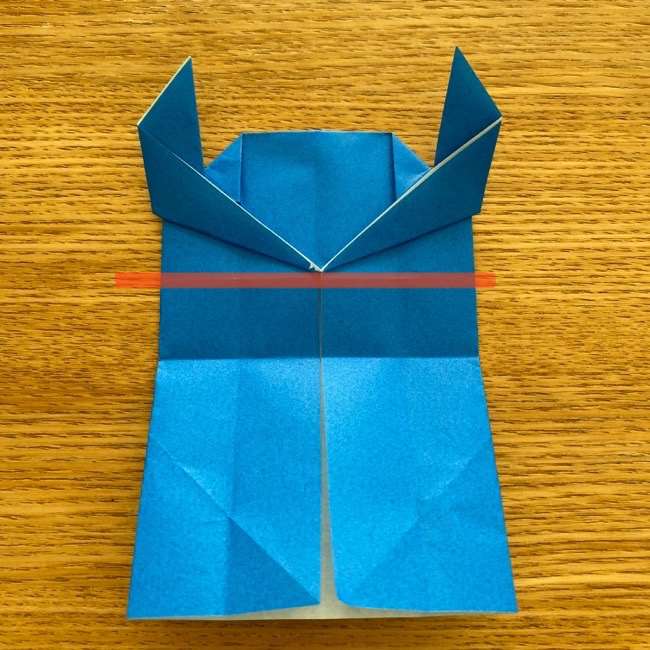 スティッチの折り紙 簡単な折り方作り方(18)