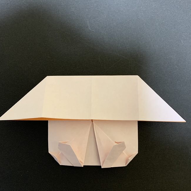 ディズニーアラジンのジャスミンの折り紙 折り方作り方③体(15)