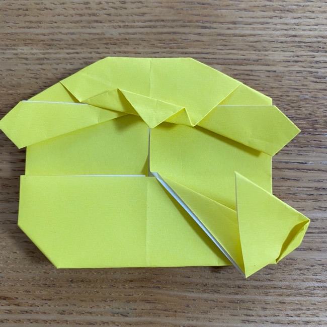 折り紙 エルサの作り方折り方②髪(26)