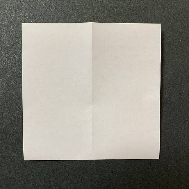 アリエルの折り紙 簡単に全身を折る折り方作り方②顔(3)