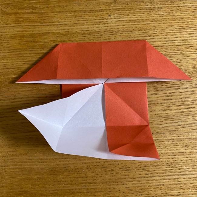 ディズニー プリンセスベルの折り紙の折り方作り方②髪(9)