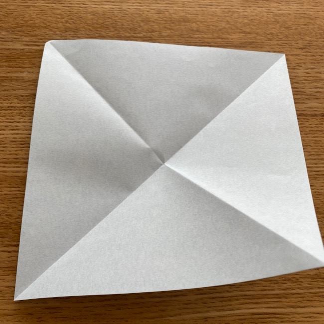 スティッチの折り紙 簡単な折り方作り方(3)