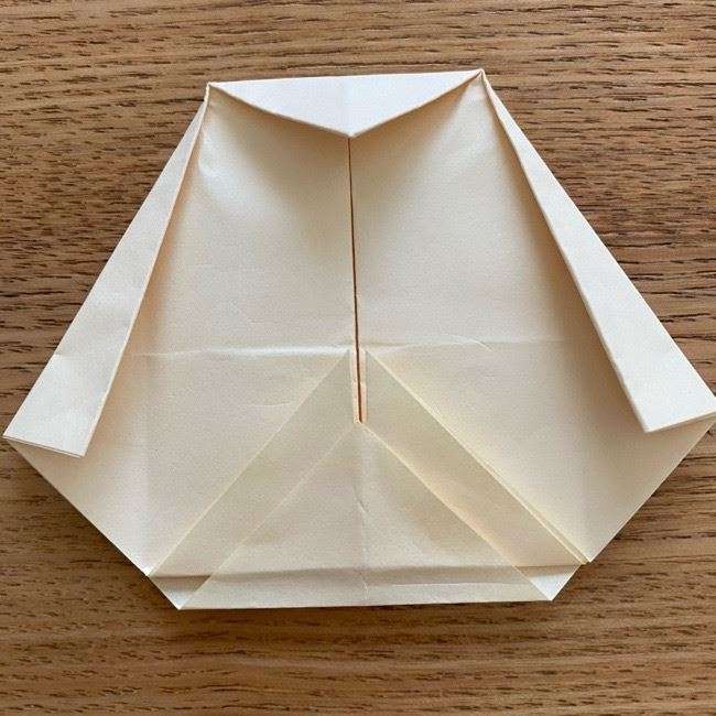 バズライトイヤーの折り紙 折り方作り方①顔(18)