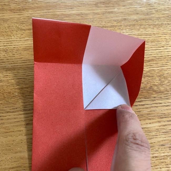 折り紙 アナの折り方作り方②髪(9)