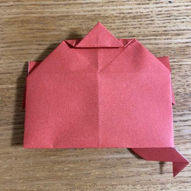 ディズニー プリンセスベルの折り紙の折り方作り方②髪(21)