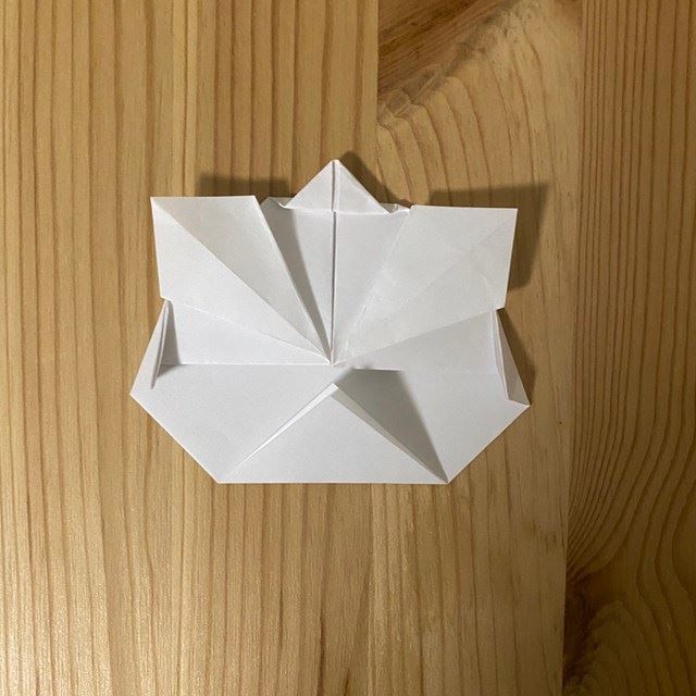 折り紙 マリーちゃんの折り方作り方①顔(11)