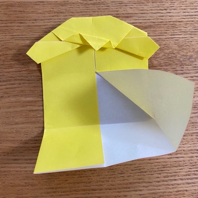 折り紙 エルサの作り方折り方②髪(21)
