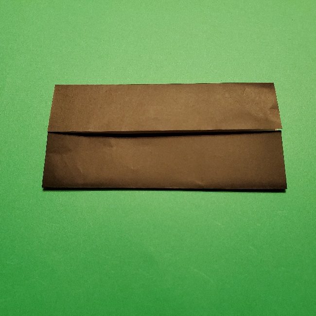 グーフィーの折り紙 簡単な折り方作り方①顔(4)