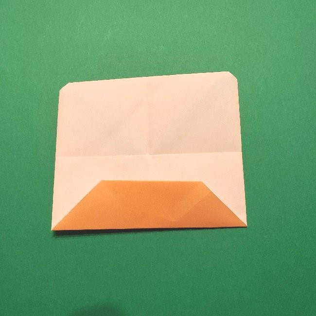 グーフィーの折り紙 簡単な折り方作り方②目と鼻(19)
