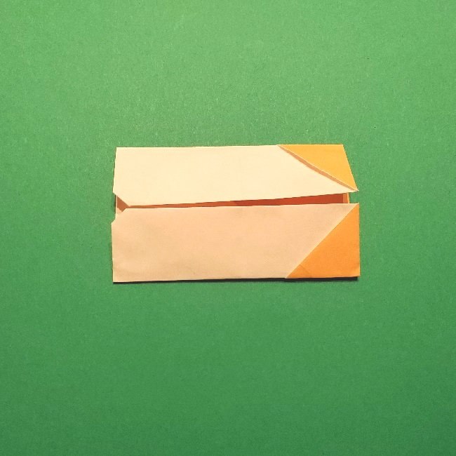 グーフィーの折り紙 簡単な折り方作り方②目と鼻(21)