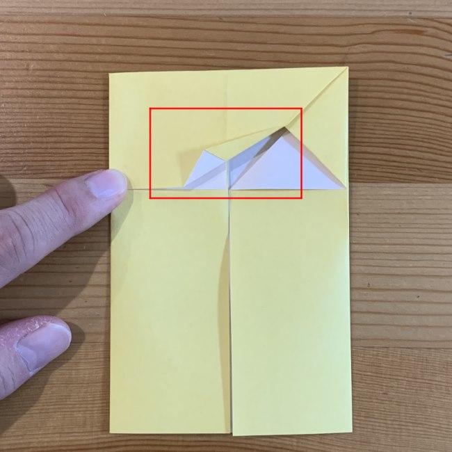 シンデレラの折り紙折り方作り方②髪(10)