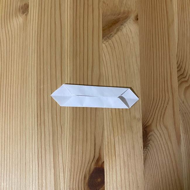 ドナルドとデイジーの折り紙の折り方作り方②手(6)