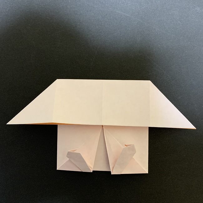 ディズニーアラジンのジャスミンの折り紙 折り方作り方③体(14)