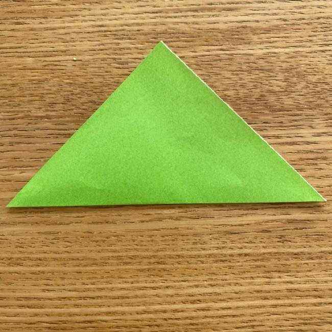 ラプンツェルのカメレオン パスカルの折り紙の折り方作り方②足(2)