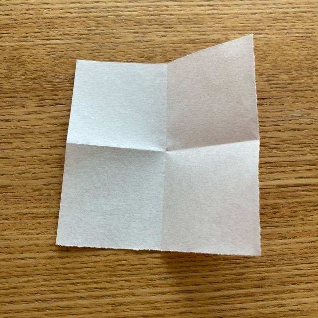 ダッフィーの折り紙 折り方作り方③耳(4)