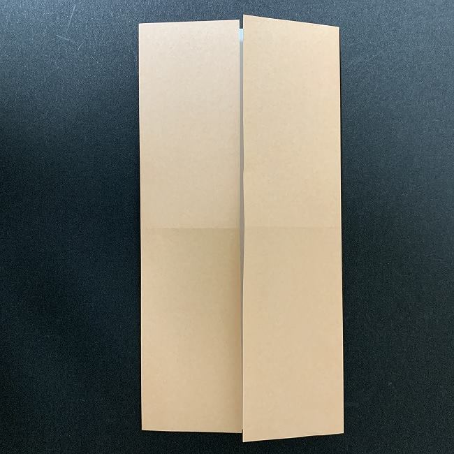 折り紙でディズニーのチップとデールの折り方作り方①顔(4)