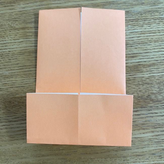 白雪姫の折り紙の折り方作り方①顔(6)