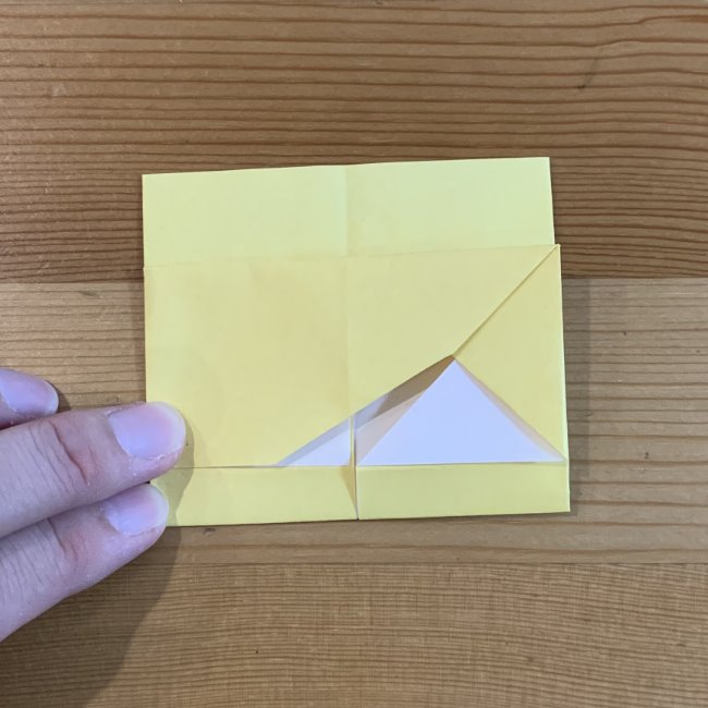 シンデレラの折り紙折り方作り方②髪(15)