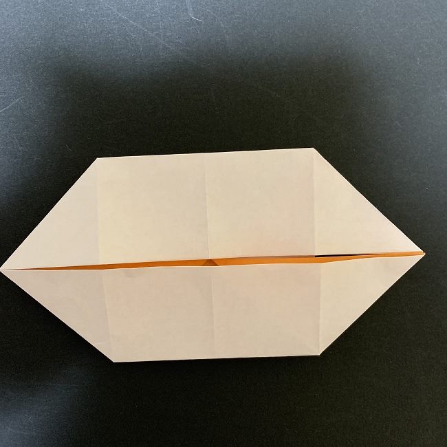 ディズニーアラジンのジャスミンの折り紙 折り方作り方③体(6)