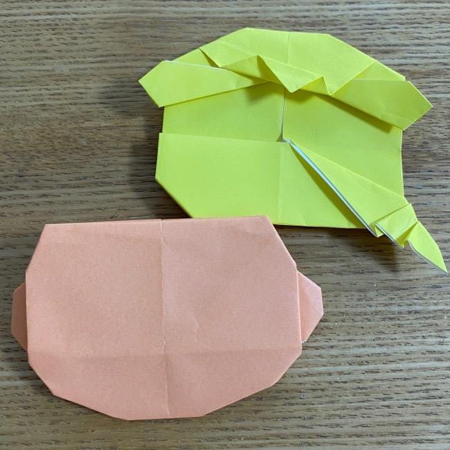 折り紙 エルサの作り方折り方③組み合わせ(2)