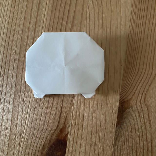 ベイマックスの折り紙(ツムツム)の折り方作り方②足(11)