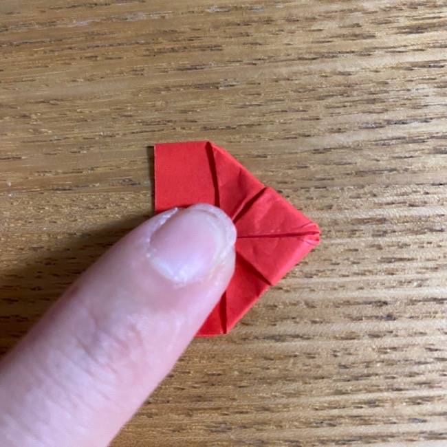白雪姫の折り紙の折り方作り方③リボン(15)