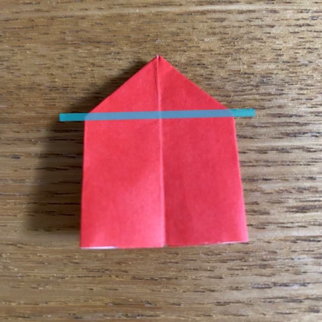 白雪姫の折り紙の折り方作り方③リボン(10)