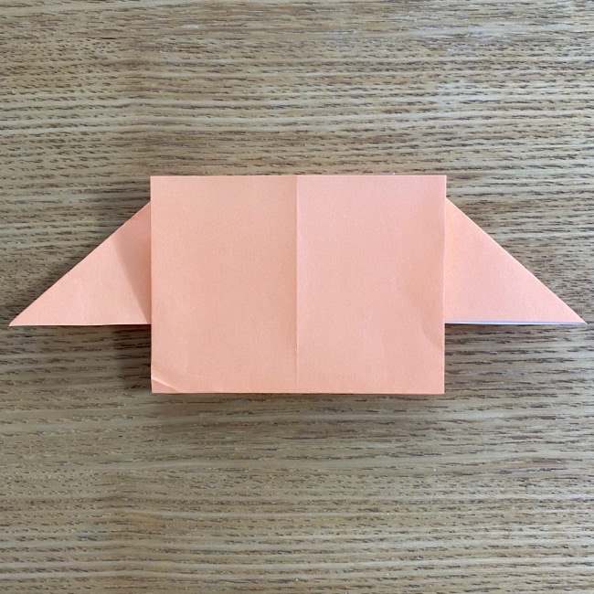 白雪姫の折り紙の折り方作り方①顔(10)