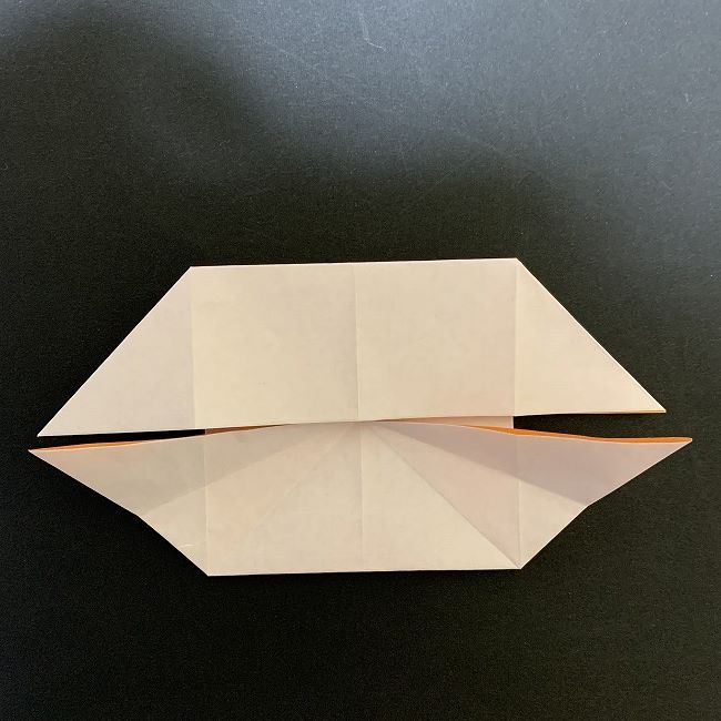 ディズニーアラジンのジャスミンの折り紙 折り方作り方③体(10)