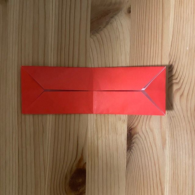 コナンの蝶ネクタイの折り紙 折り方作り方(7)