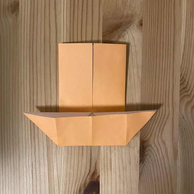 キキララの折り紙の折り方作り方①顔とからだ(5)