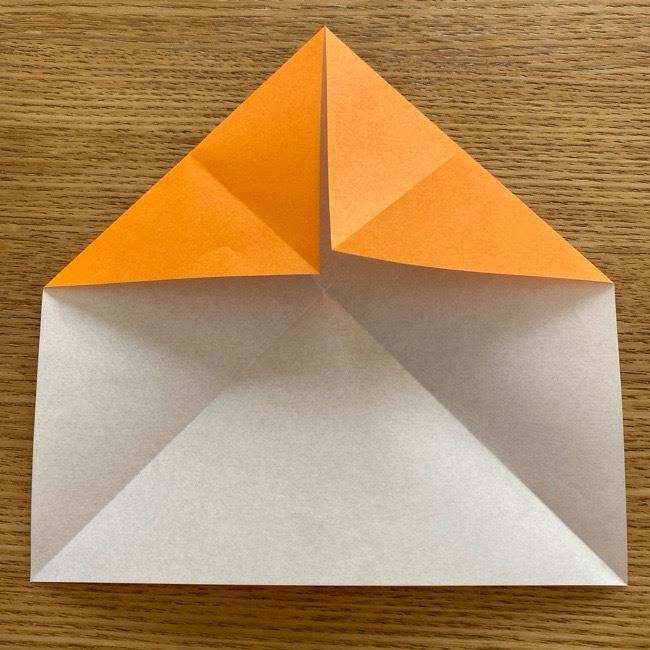 バンビの折り紙の作り方折り方①顔(6)