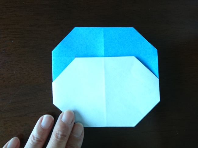 ドラえもんの折り紙 簡単にキャラクターを作る折り方作り方(15)
