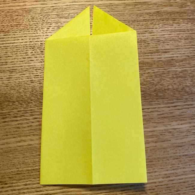 ポケモン折り紙 ピカチュウの全身を一枚で簡単に作る折り方作り方(13)