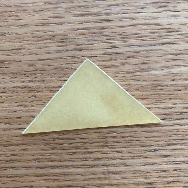 ミスバニーの折り紙＊折り方作り方②鼻(2)