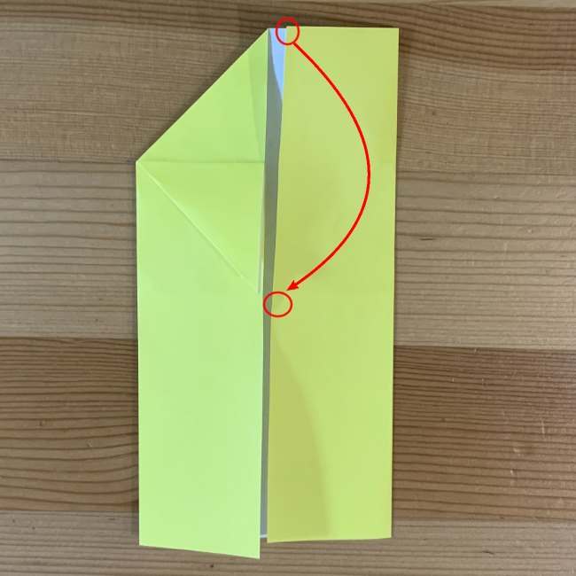 ツムツム折り紙ティンカーベル＊折り方作り方②髪(6)