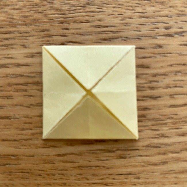 バンビの折り紙の作り方折り方③鼻(5)