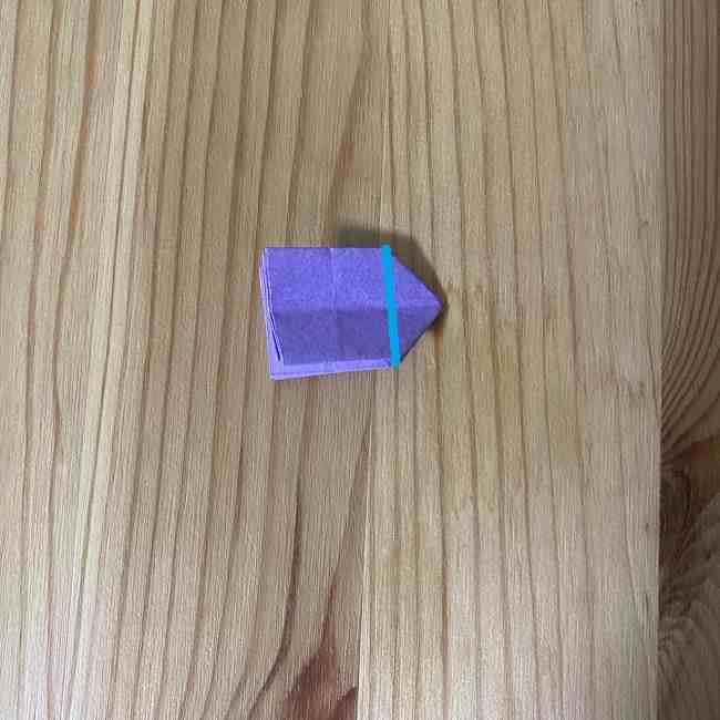 キキララの折り紙の折り方作り方④キキのリボン(13)