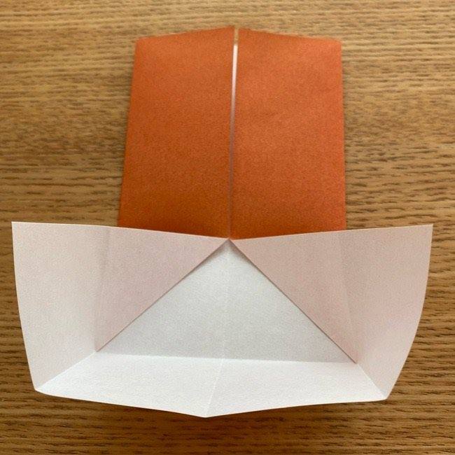 バンビの折り紙の作り方折り方②頭(8)