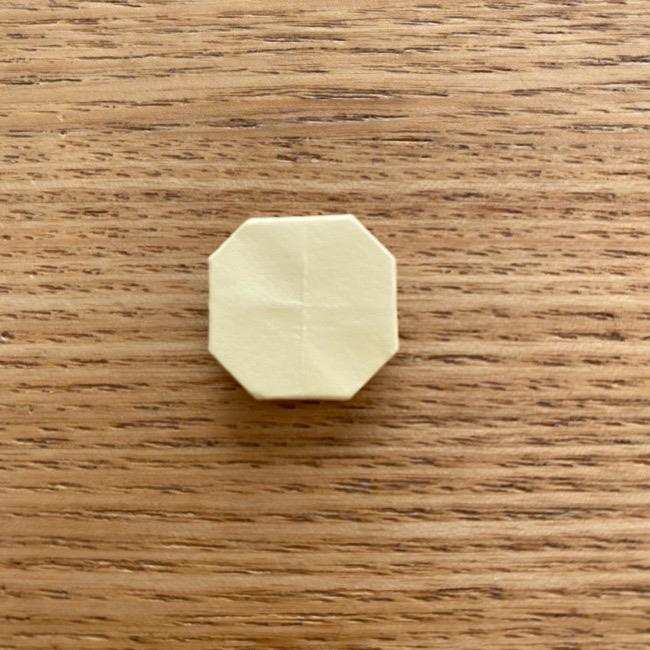 バンビの折り紙の作り方折り方③鼻(7)