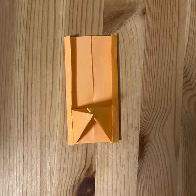 キキララの折り紙の折り方作り方①顔とからだ(7)