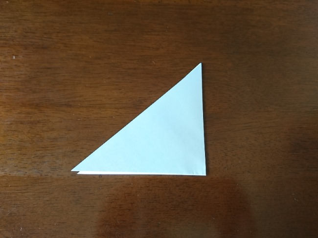 ドラえもんの折り紙 簡単にキャラクターを作る折り方作り方(3)