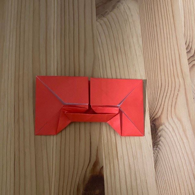 コナンの蝶ネクタイの折り紙 折り方作り方(13)