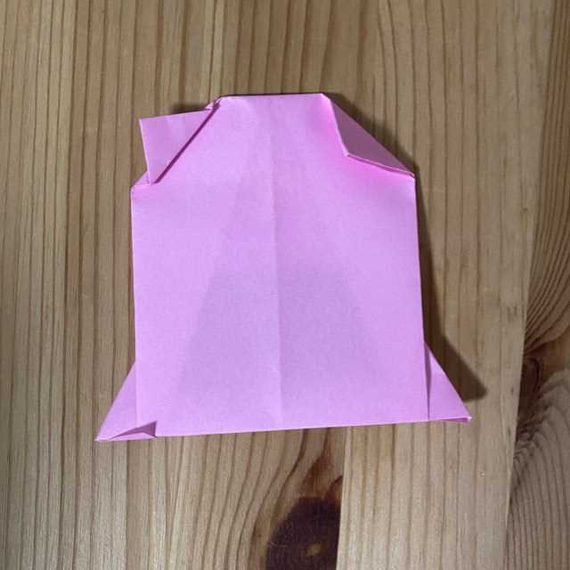 キキララの折り紙の折り方作り方⑥ララの髪(10)