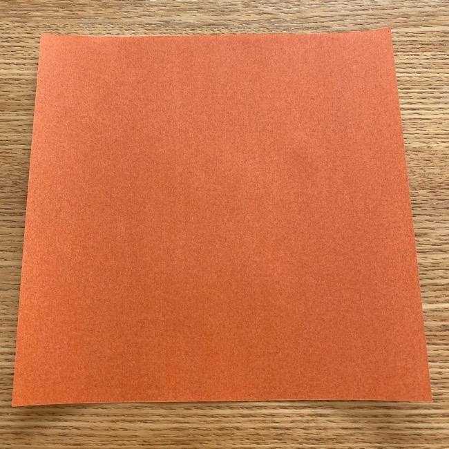 バンビの折り紙の作り方折り方②頭(1)