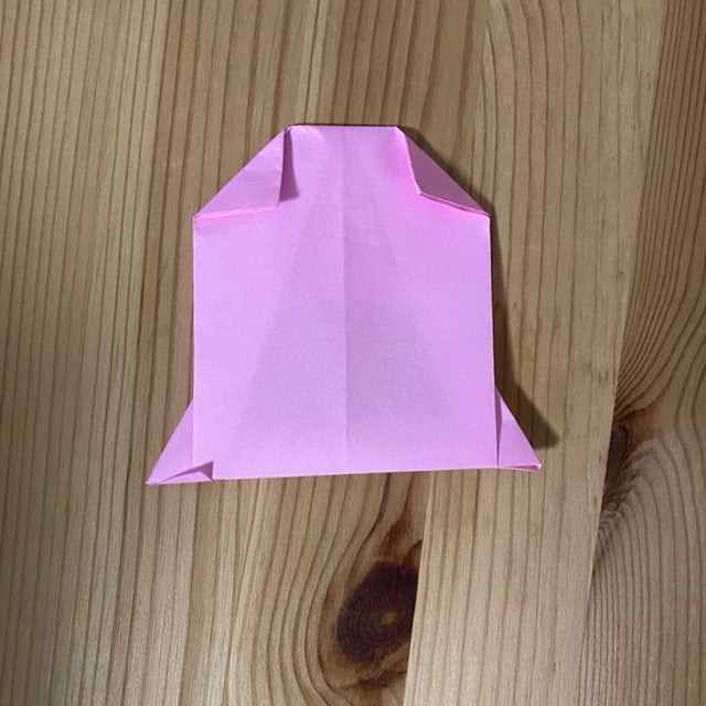 キキララの折り紙の折り方作り方⑥ララの髪(9)