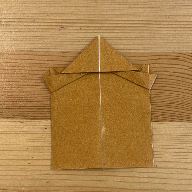 ウッディの折り紙の折り方作り方②カウボーイハット(10)