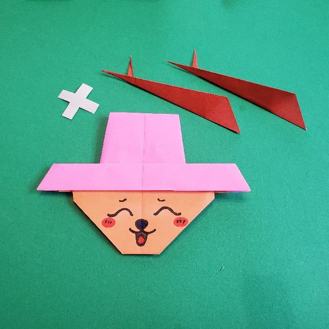 ワンピース チョッパーの折り紙の作り方折り方③完成(2)