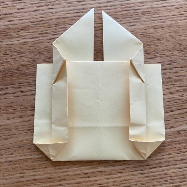 ミスバニーの折り紙＊折り方作り方③顔(14)